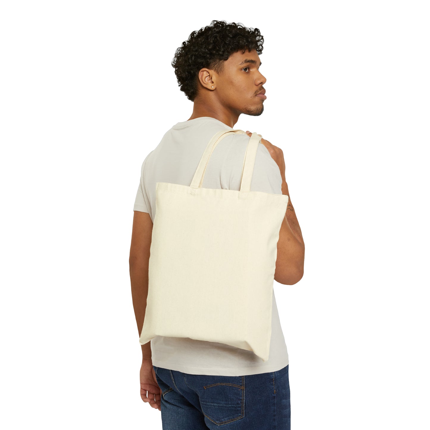 TOMMY Cotton Canvas Tote Bag