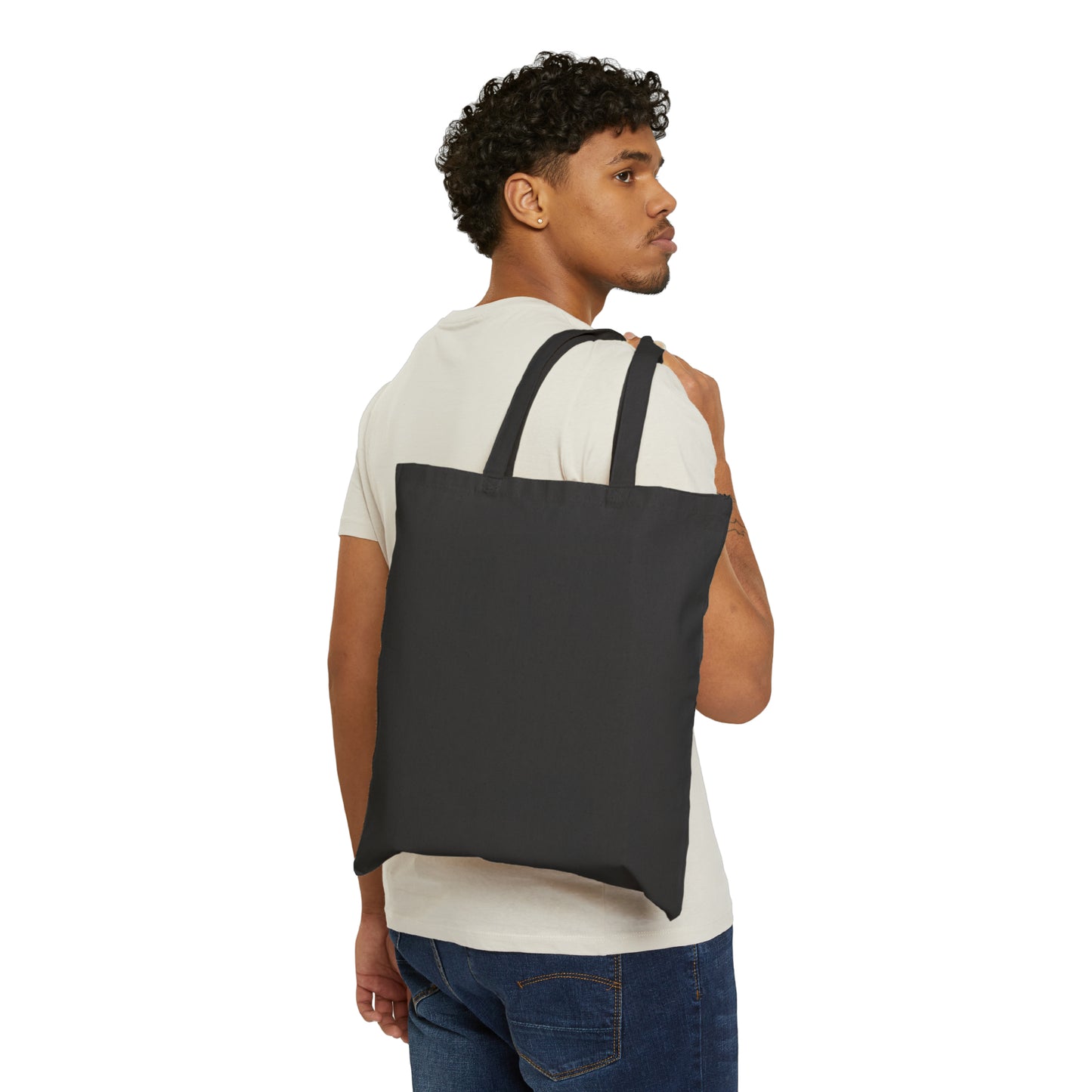 TOMMY Cotton Canvas Tote Bag