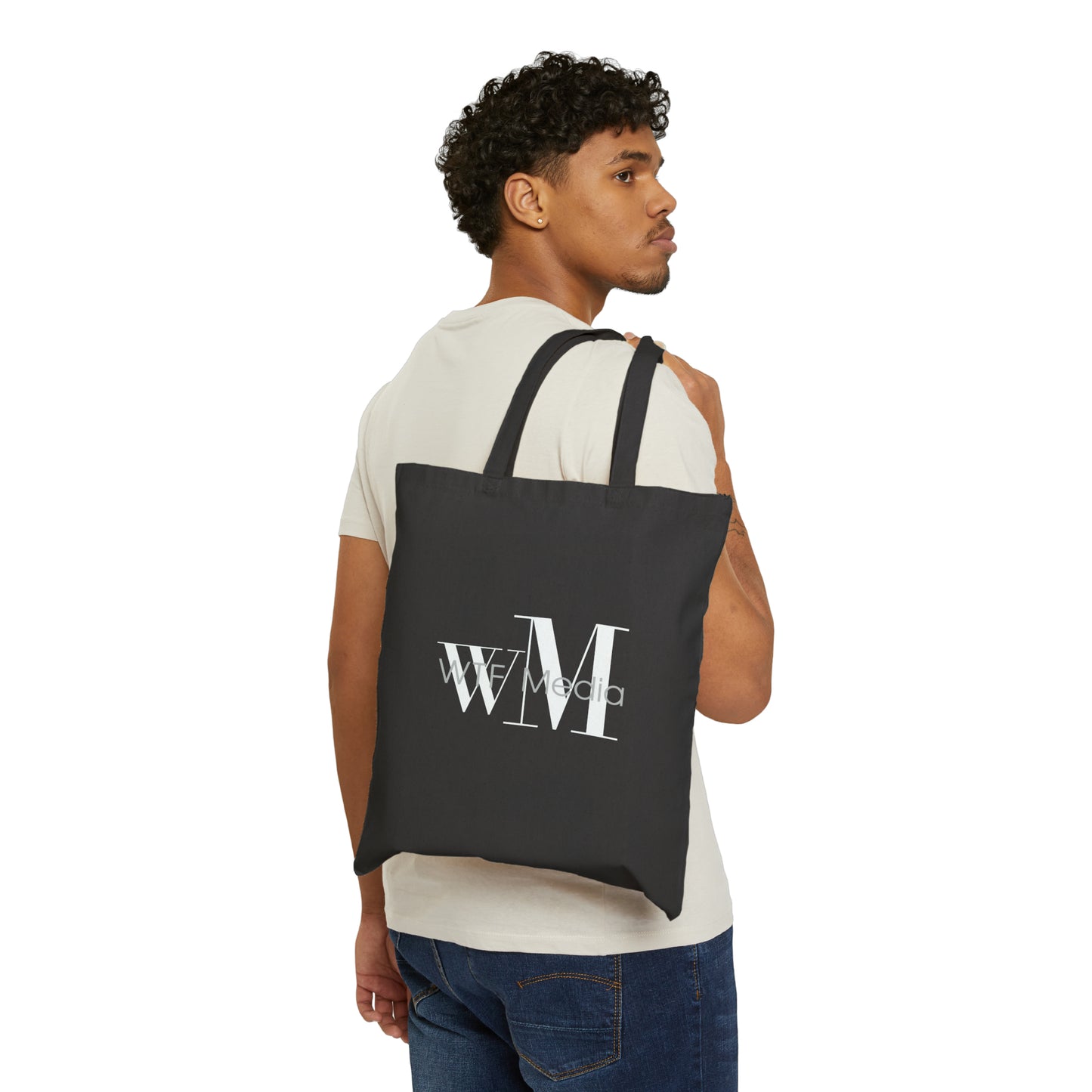 WM Cotton Canvas Tote Bag